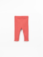 Leggings de canal� en algod�n org�nico