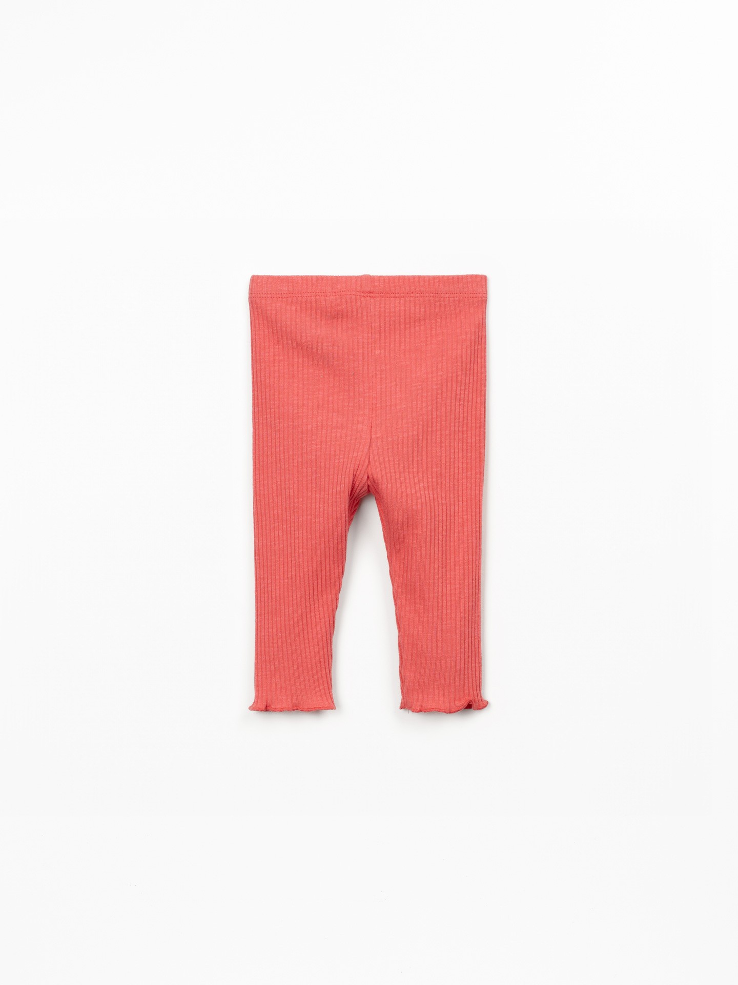 Legging côtelé en coton biologique