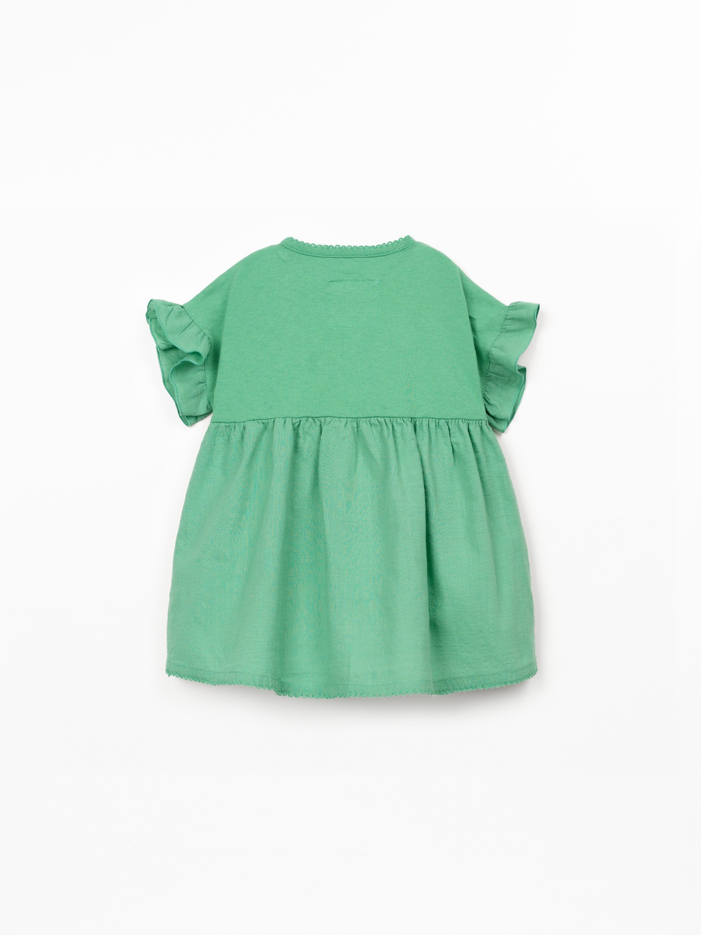 Vestido mezcla de algodón orgánico y algodón reciclado