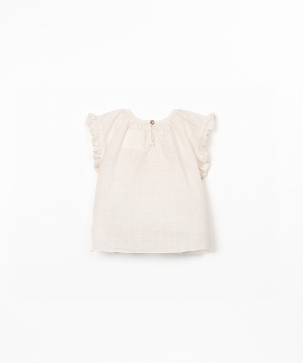 Tunic in organic cotton fabric