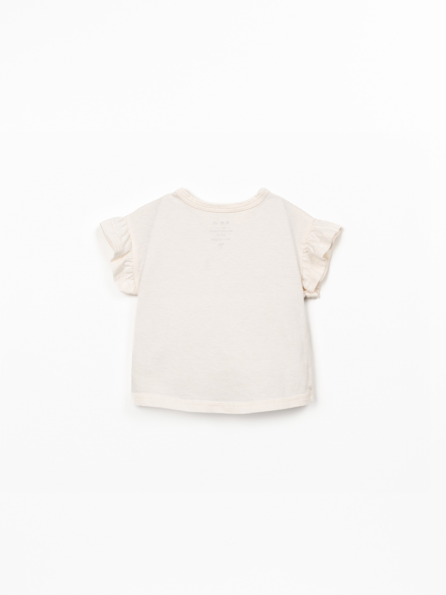 Camiseta de punto de algodón orgánico y reciclado