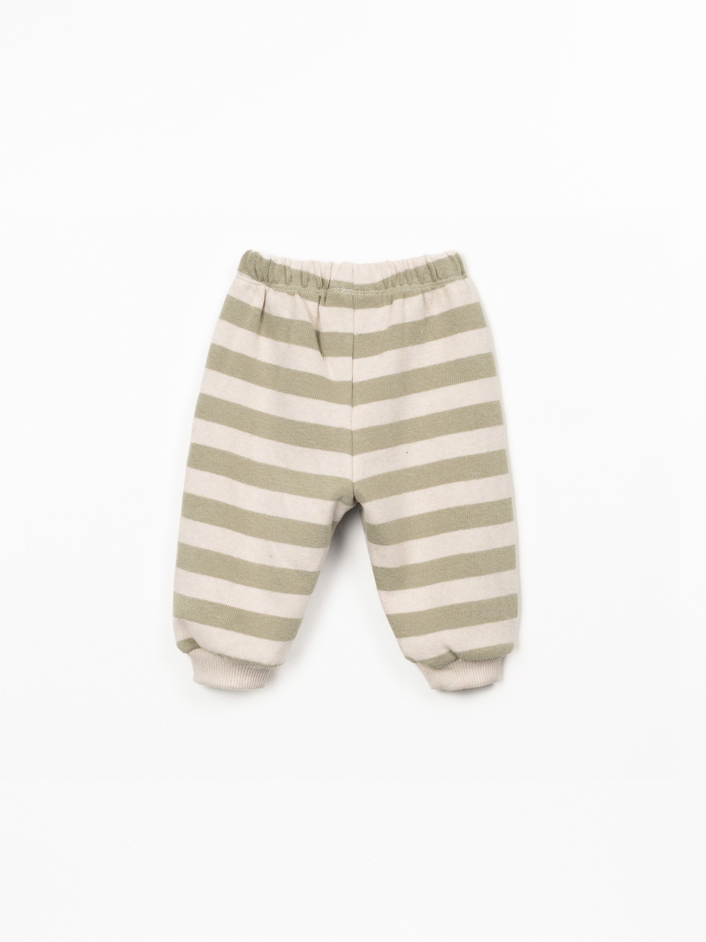 Leggings a righe con cintura elastica