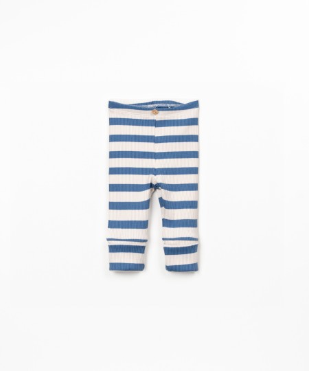 Legging en m�lange de coton et modal