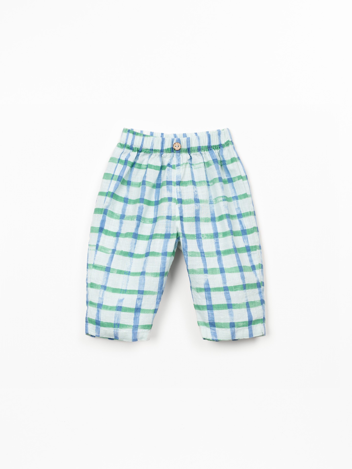 Pantalon en tissu avec fibres naturelles