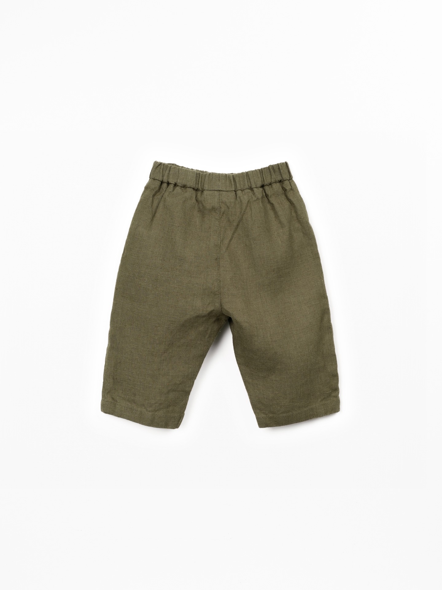 Pantaloni in tessuto di lino