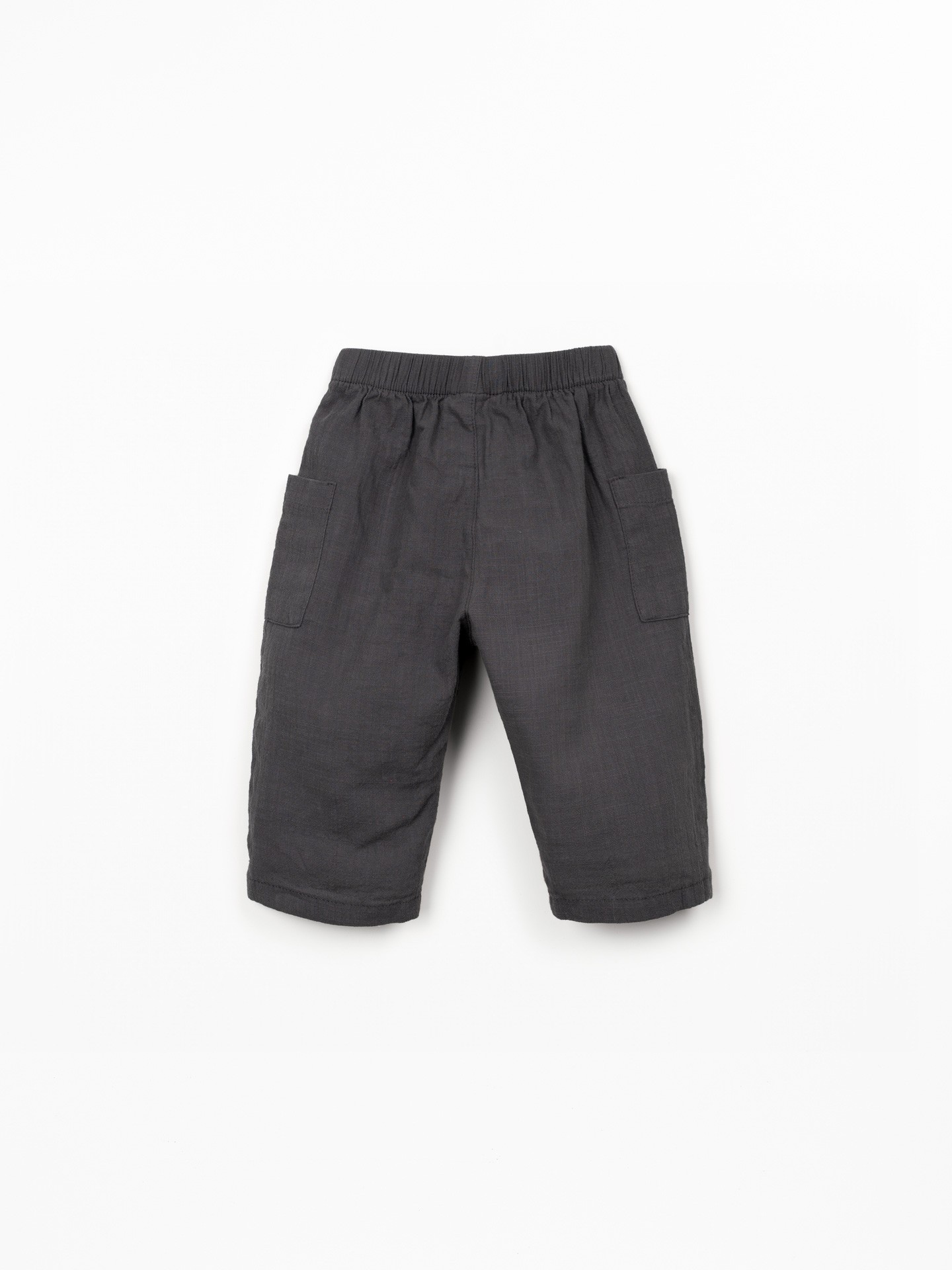 Organic cotton fabric trousers