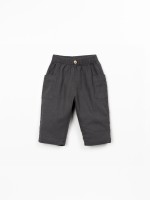 Organic cotton fabric trousers