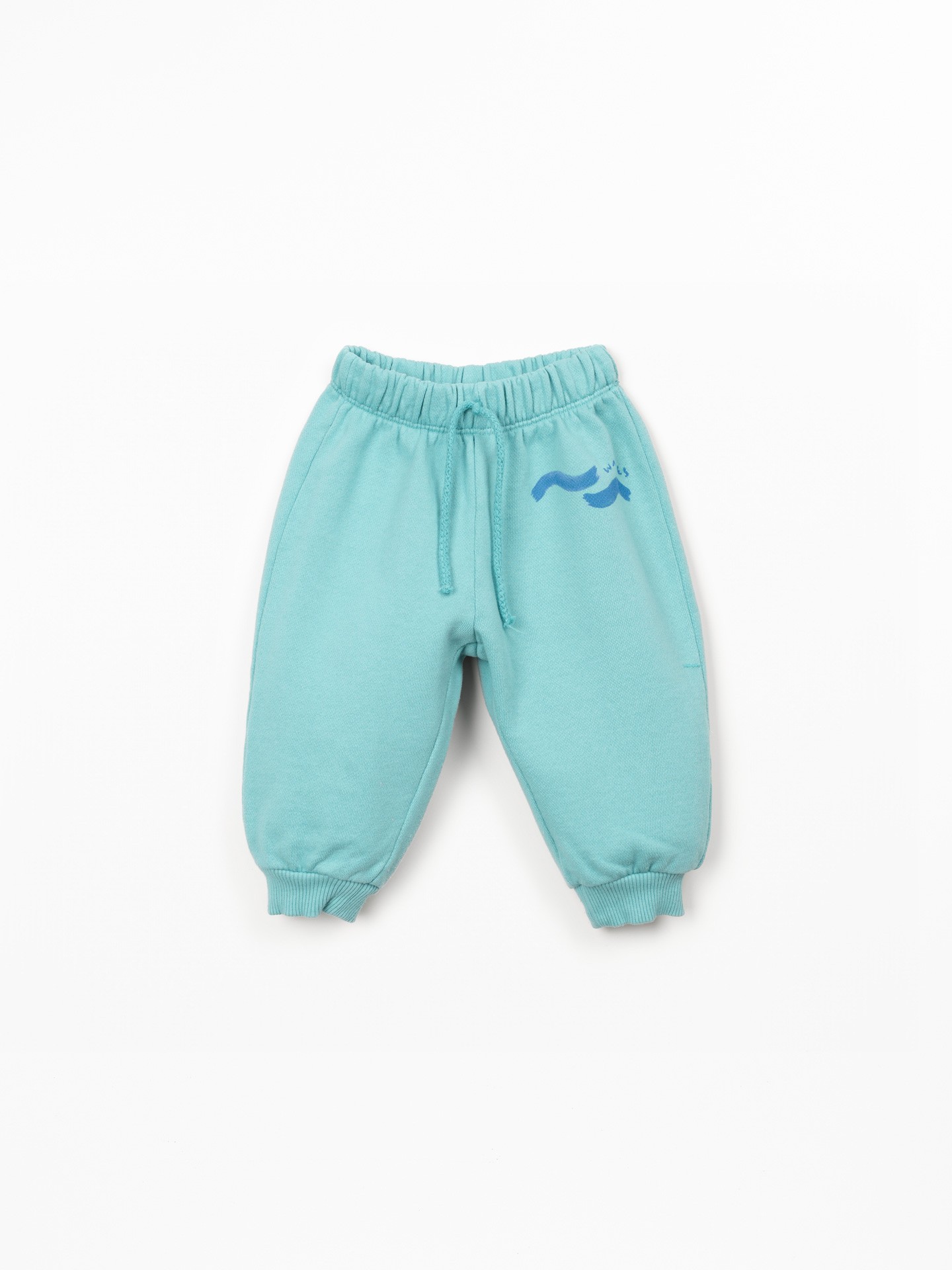 Jersey trousers with design