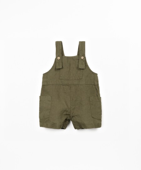 Combinaison en tissu de lin