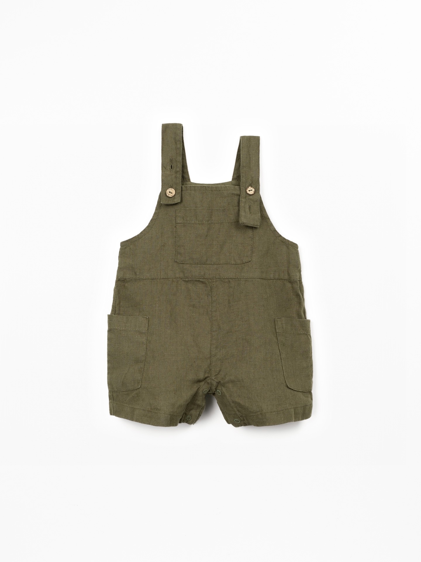 Linen fabric jumpsuit