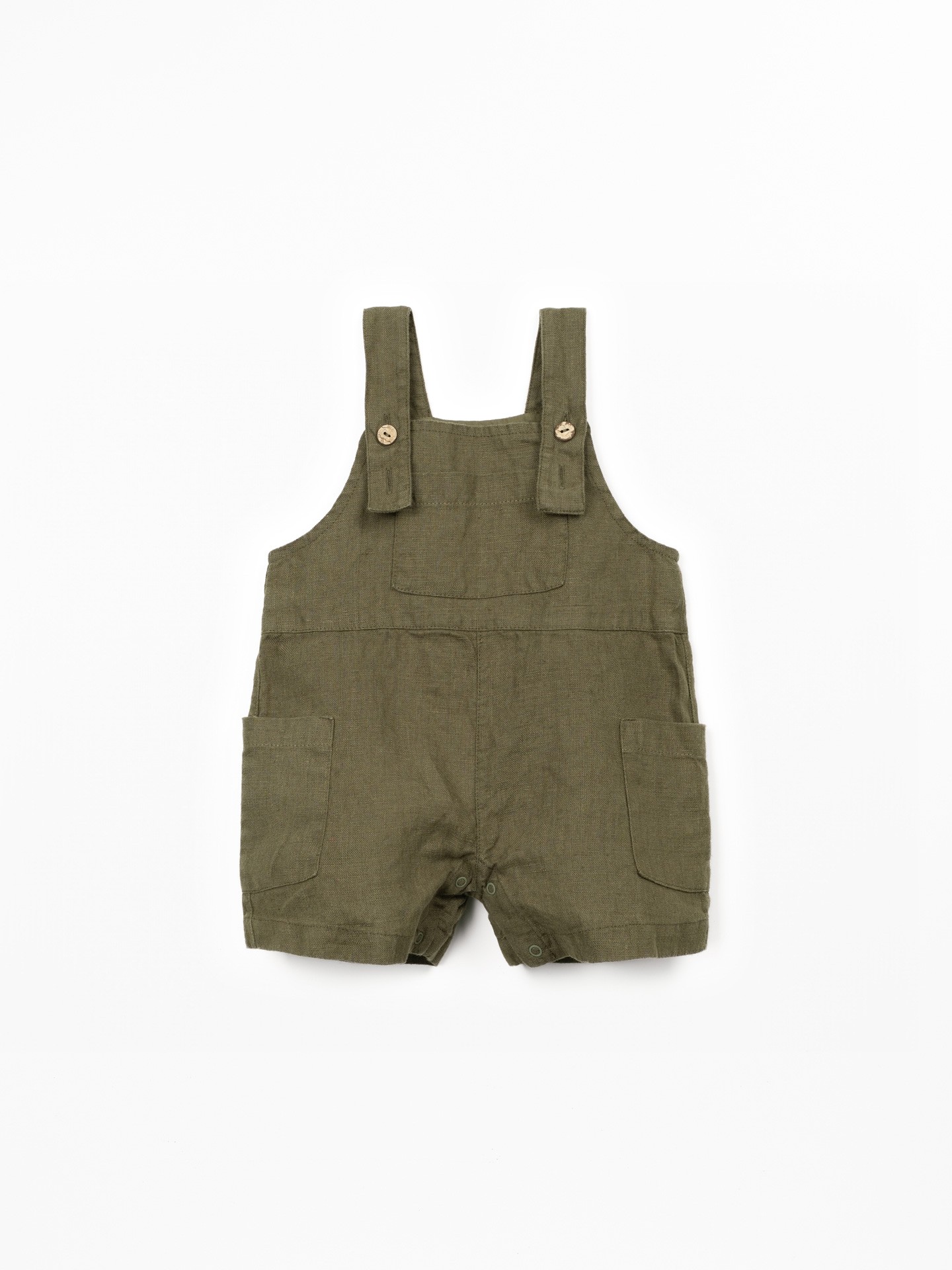 Linen fabric jumpsuit