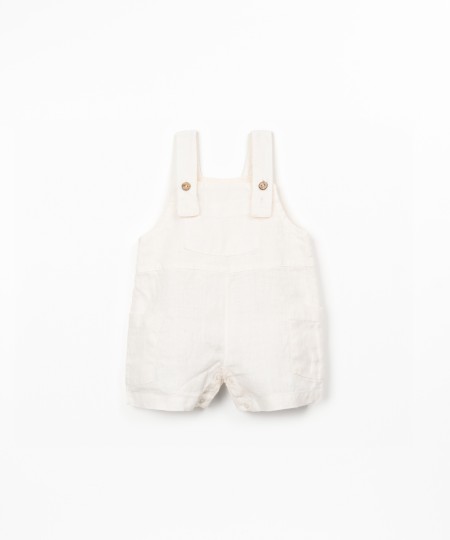 Combinaison en tissu de lin