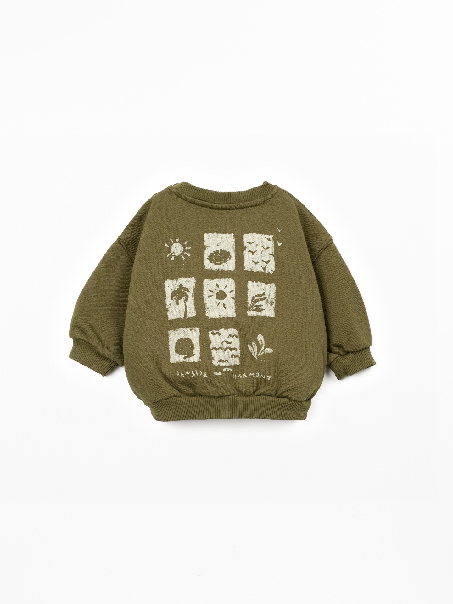 Pull en maille de coton biologique