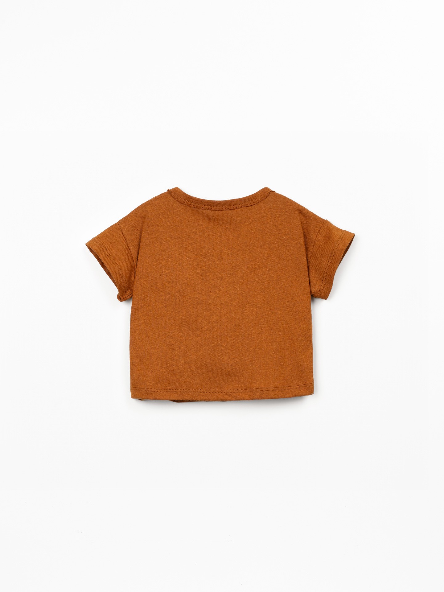 T-shirt in misto fibre naturali