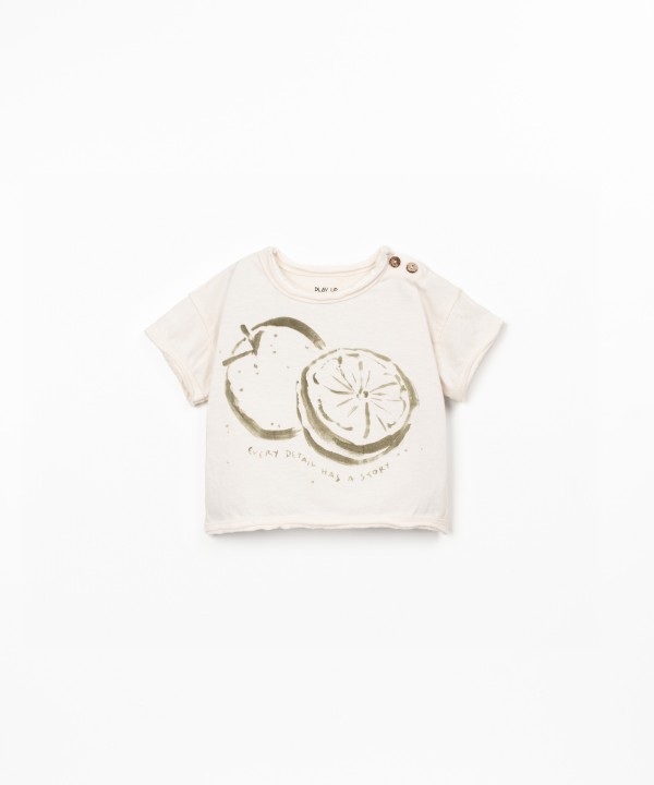 T-shirt avec dessin sur le devant