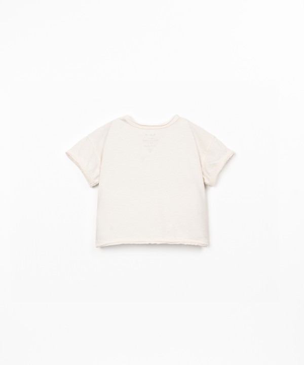 T-shirt with front print