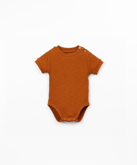 Body de malha em algodão orgânico