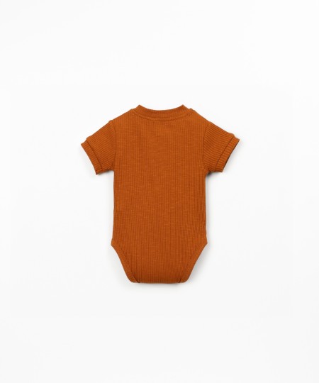 Body de malha em algodão orgânico
