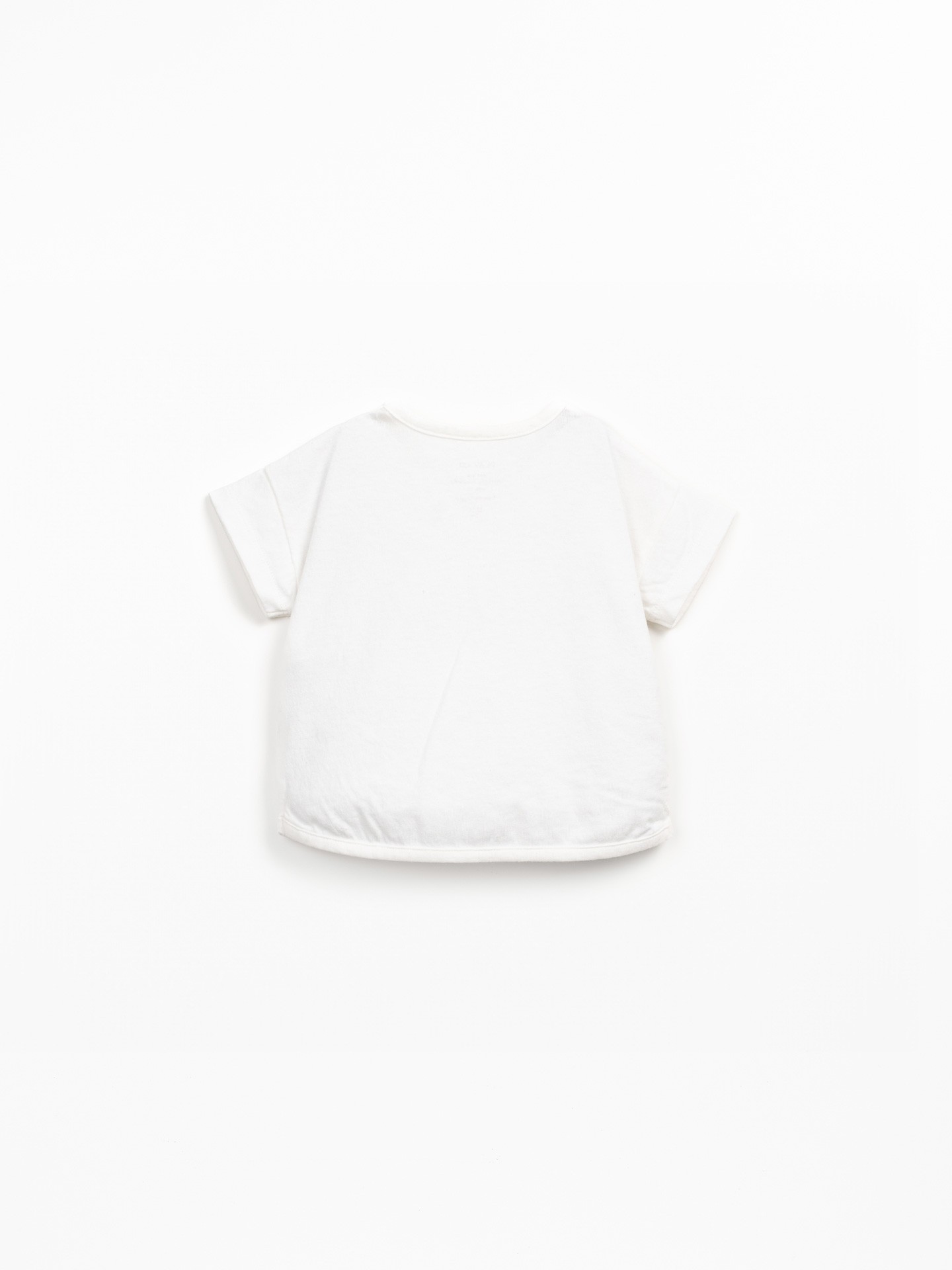 T-shirt en maille mélange coton bio et coton recyclé