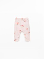 Leggings com estampado de sol