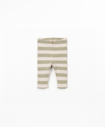 Legging � motif ray�