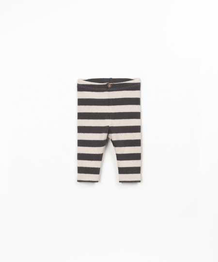 Leggings avec motif � rayures