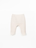 Leggings in a blend of natural fibers and recycled fibers