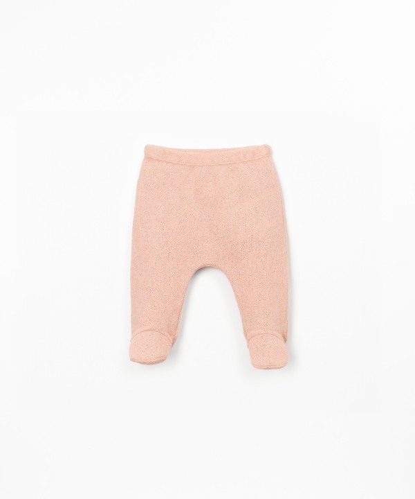 Leggings en mélange de fibres naturelles et fibres recyclées