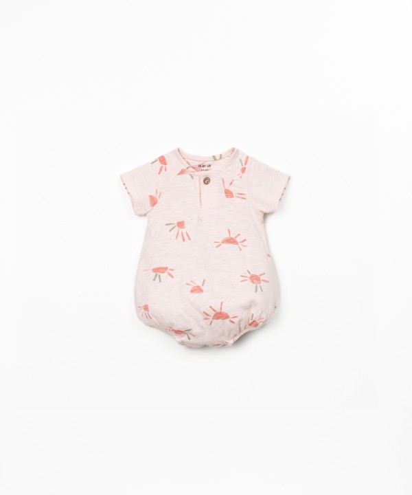 Combinaison imprim�e en coton biologique