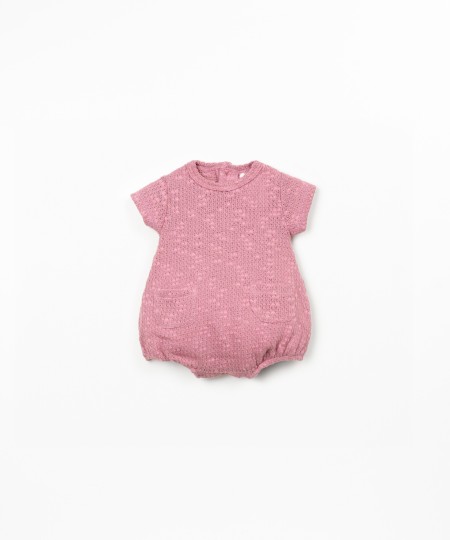 Combinaison en mélange de coton et coton recyclé