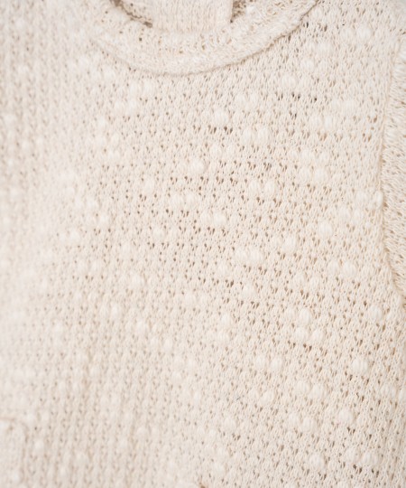 Combinaison en mélange de coton et coton recyclé