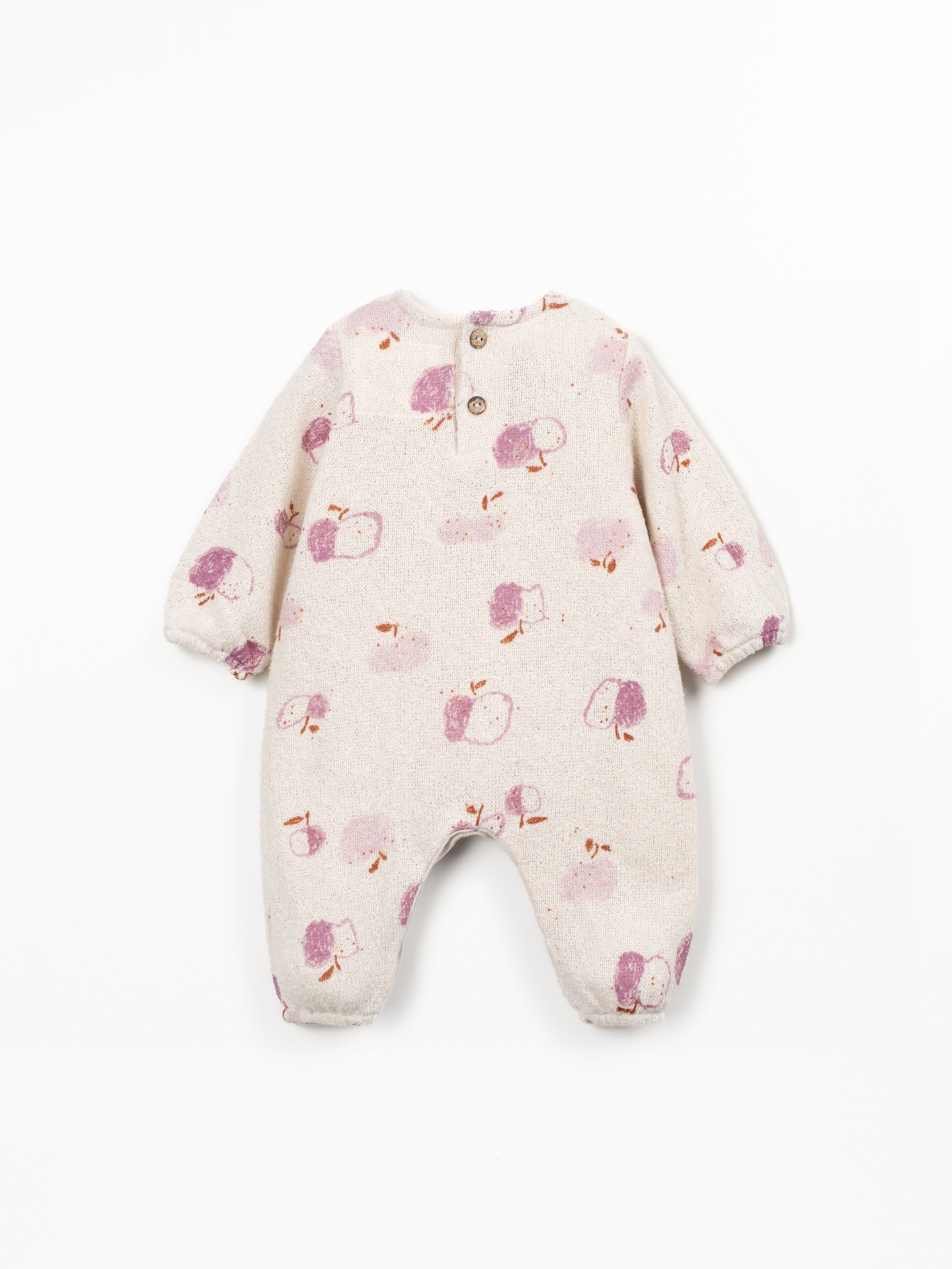 Jersey jumpsuit with print