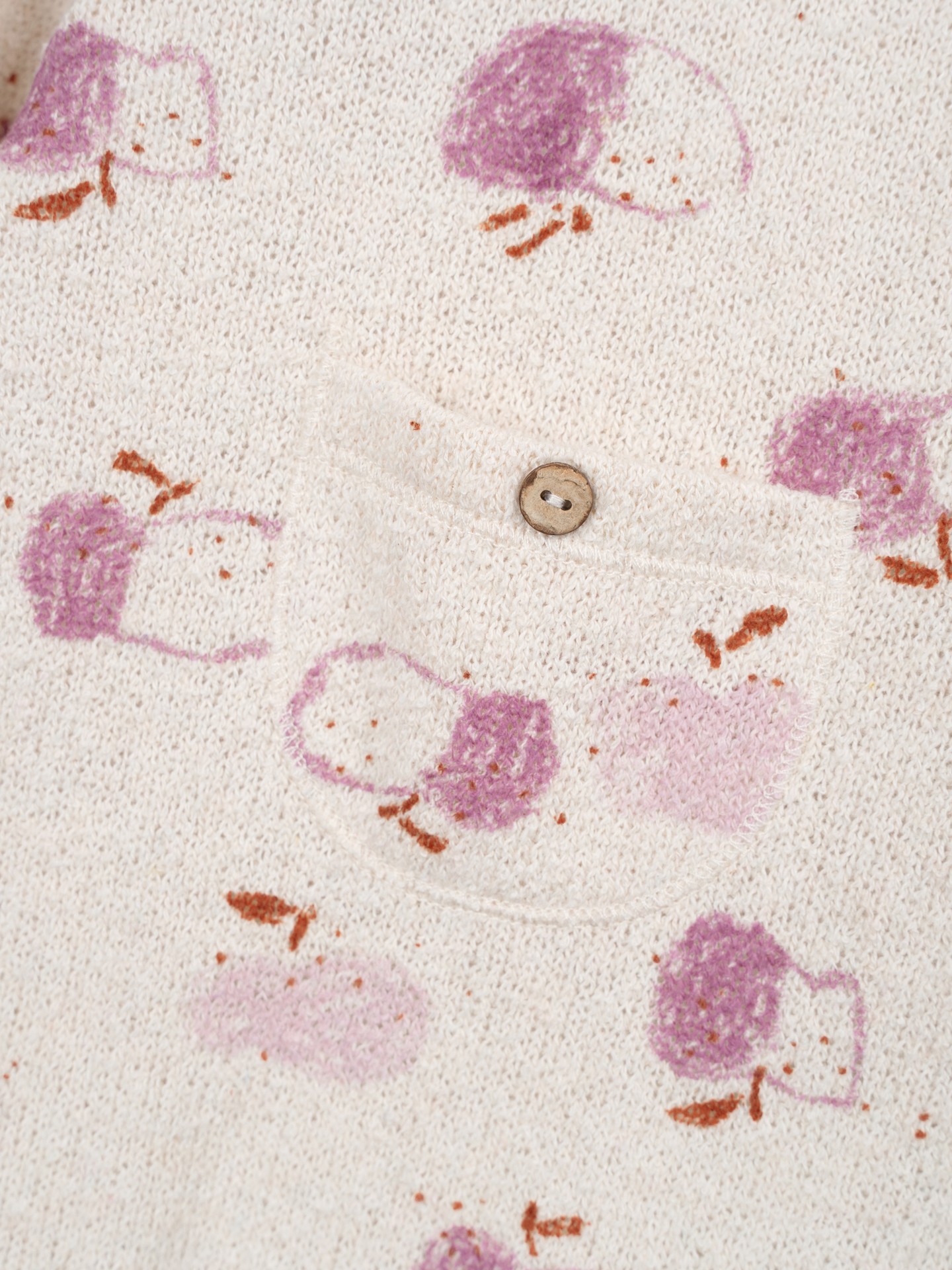 Jersey jumpsuit with print