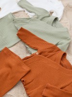 Ensemble en maille de coton biologique