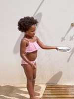 Bikini imprim� en coton biologique