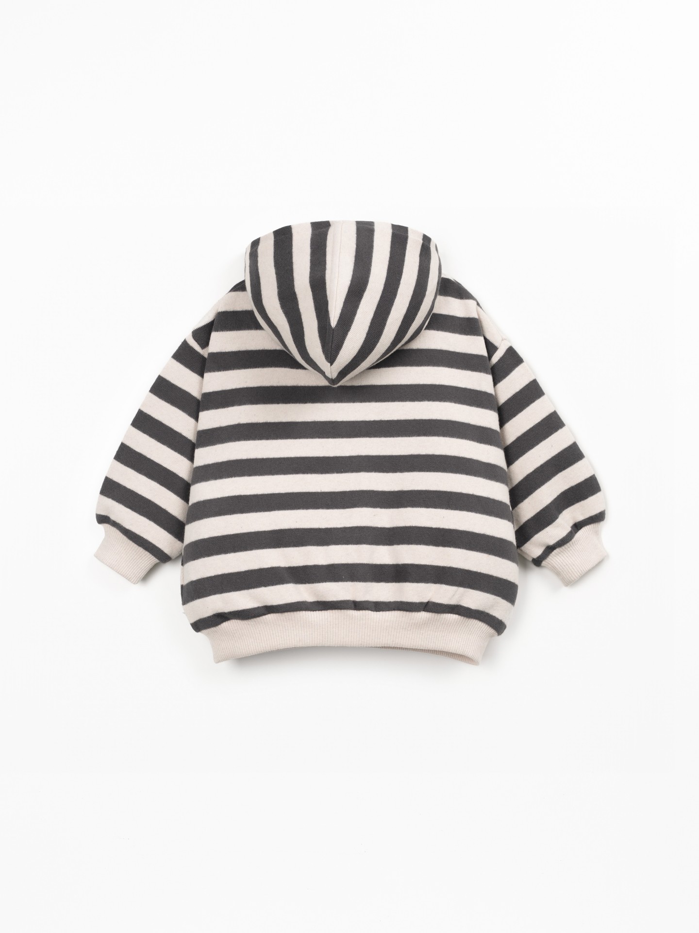 Veste en maille à rayures