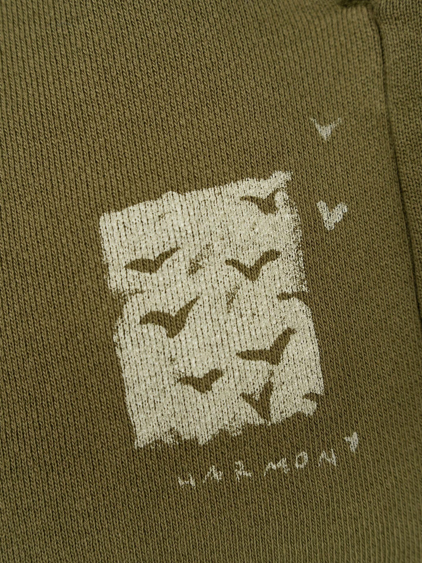 Short avec motif à l?avant