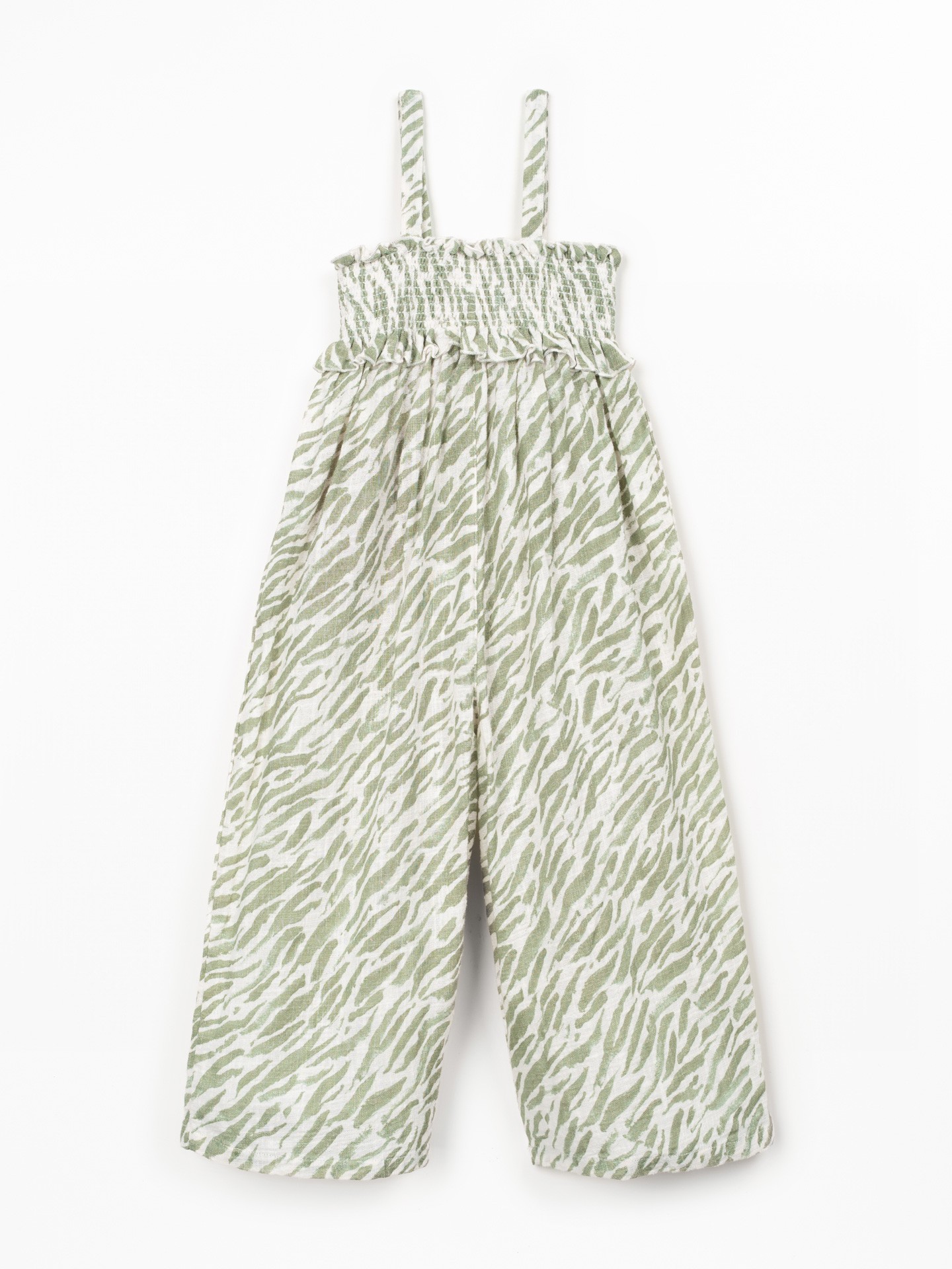 Combinaison longue avec imprimé zèbre