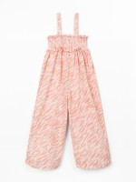 Combinaison longue avec imprim� z�bre