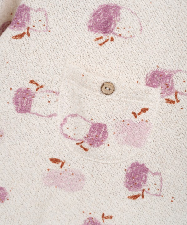 Combinaison en maille avec imprim?