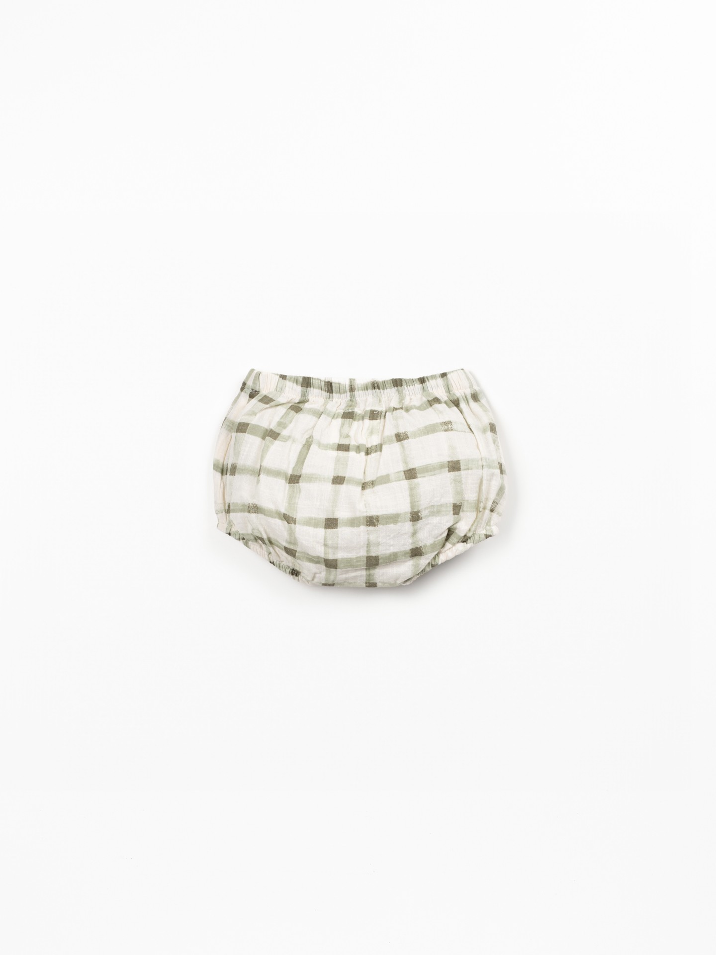 Pantalones cortos de tejido de algodón orgánico con estampado