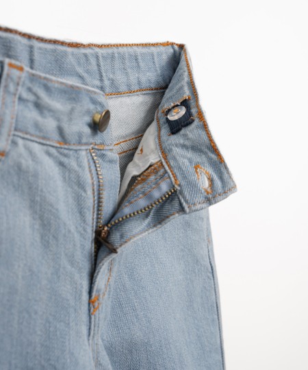 Pantalon en denim avec ceinture réglable