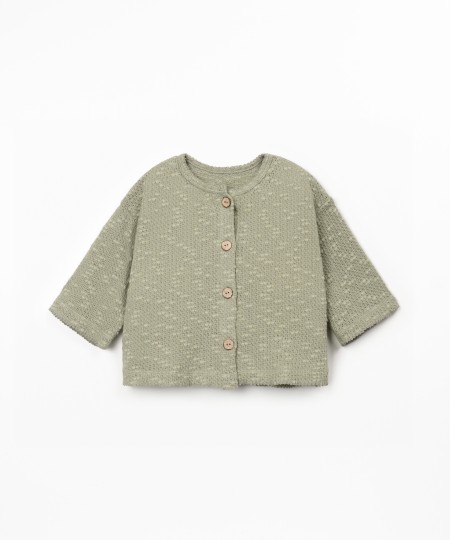 Veste en m�lange de fibres naturelles et recycl�es