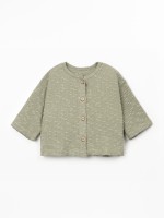 Veste en mélange de fibres naturelles et recyclées Veste en mélange de fibres naturelles et recyclées