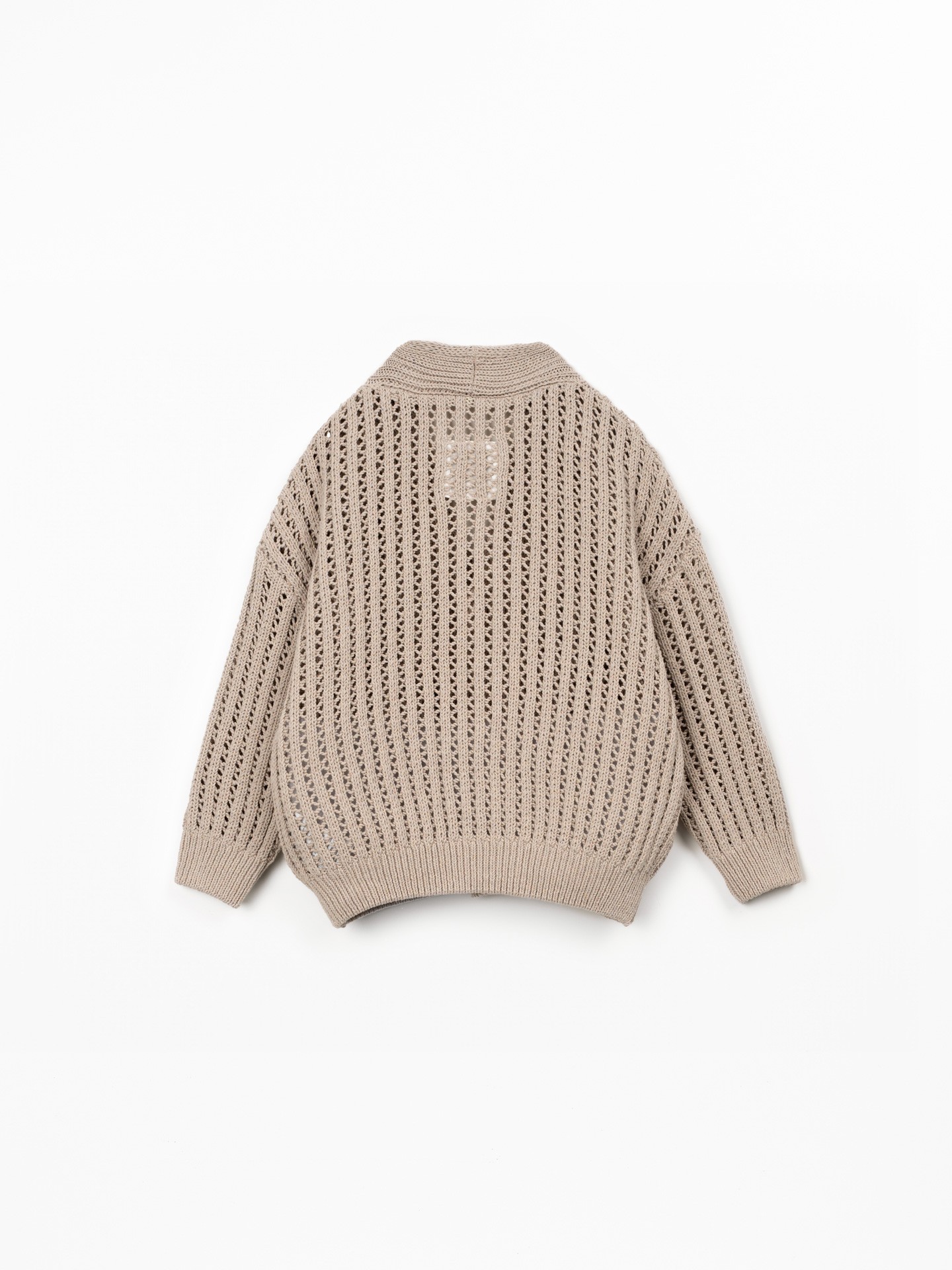 Veste en maille tricotée