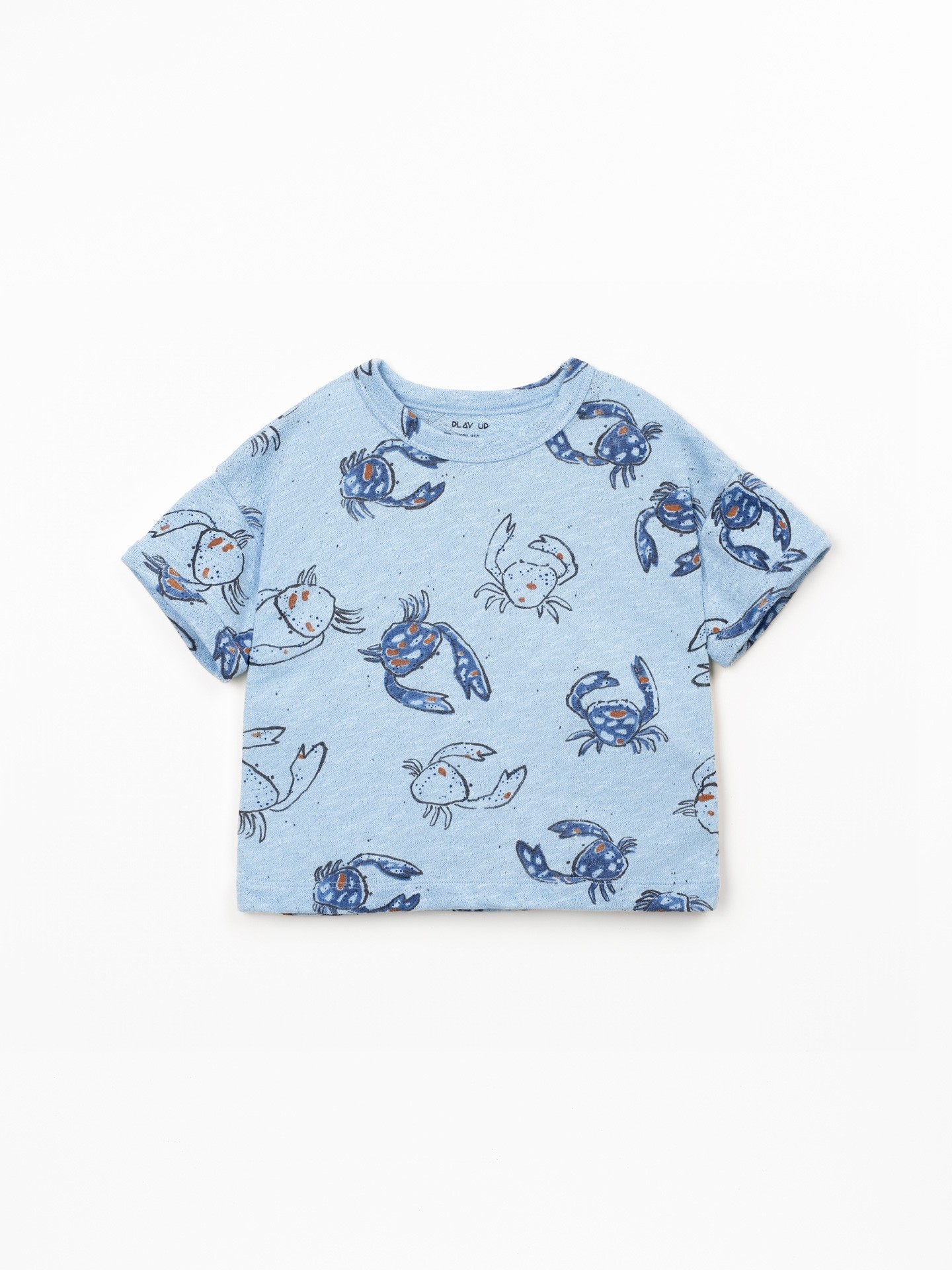 T-shirt en fibres naturelles avec imprim?