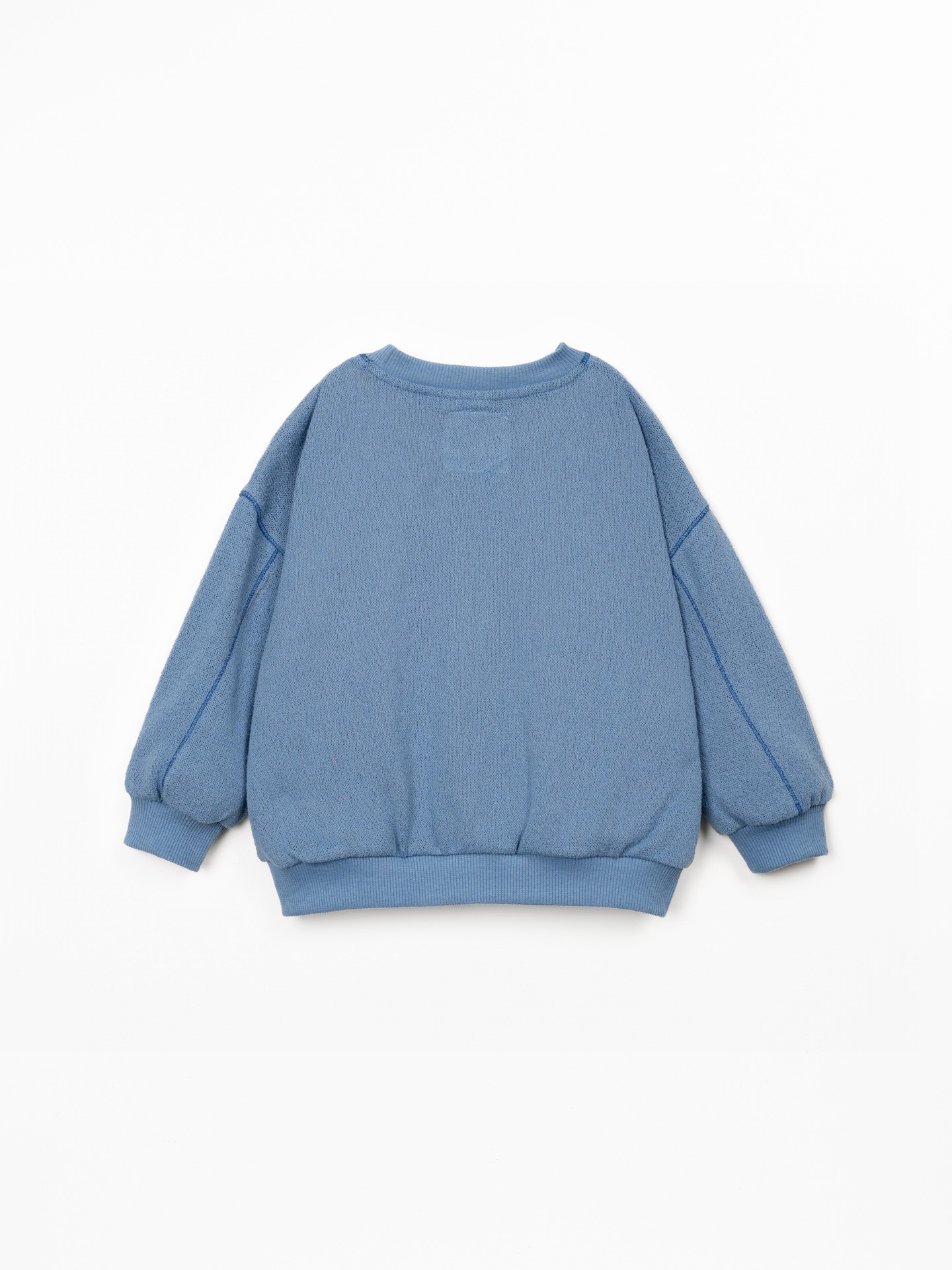 Pull en mélange de fibres recyclées