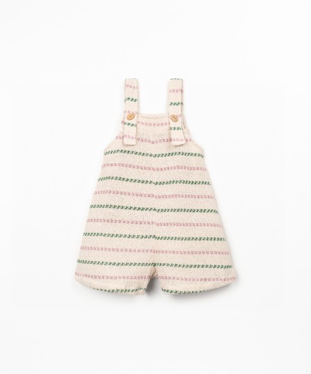 Combinaison en maille à jambe large