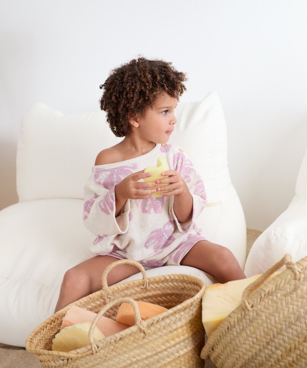 Pull avec imprim� di monsteras