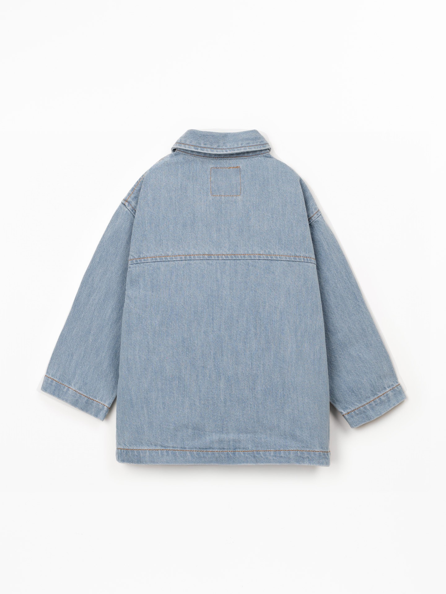 Veste en jean avec col